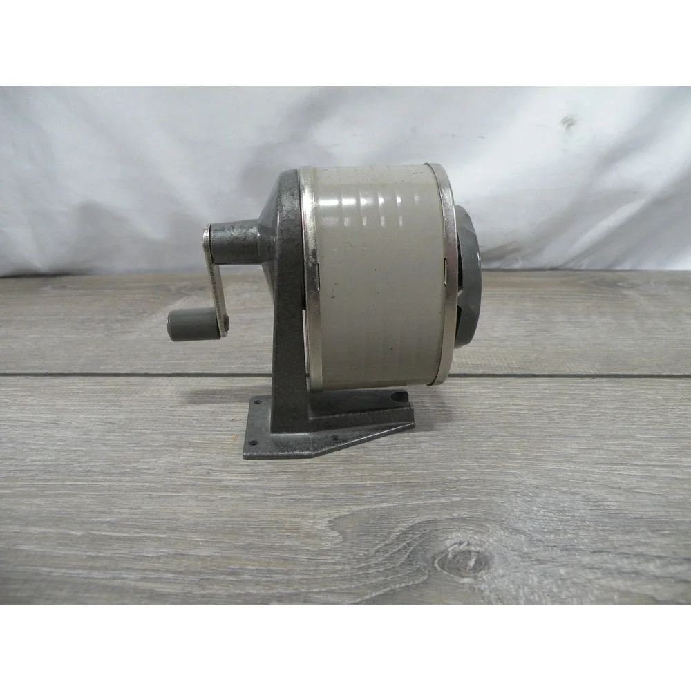 Vintage Apsco GIANT Pencil Sharpener Type 3A Cutter Desk Mount USA